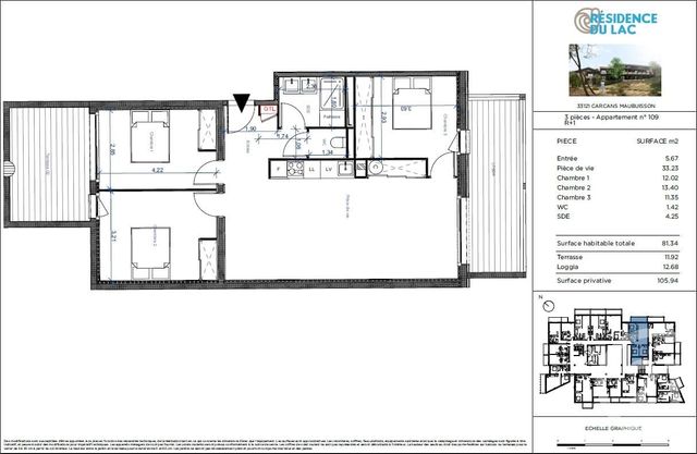 Appartement T4 à vendre - 4 pièces - 81.34 m2 - CARCANS - 33 - AQUITAINE - Century 21 Agence Biran Appartement T4 à vendre - 4 pièces - 81.34 m2 - CARCANS - 33 - AQUITAINE - Century 21 Agence Biran