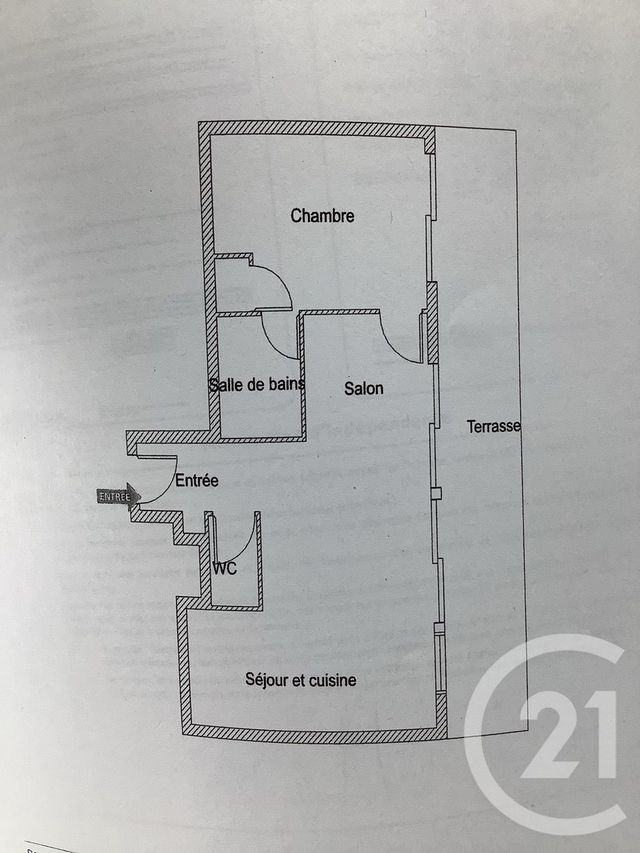Appartement T2 à vendre - 2 pièces - 36.07 m2 - CARCANS - 33 - AQUITAINE - Century 21 Agence Biran
